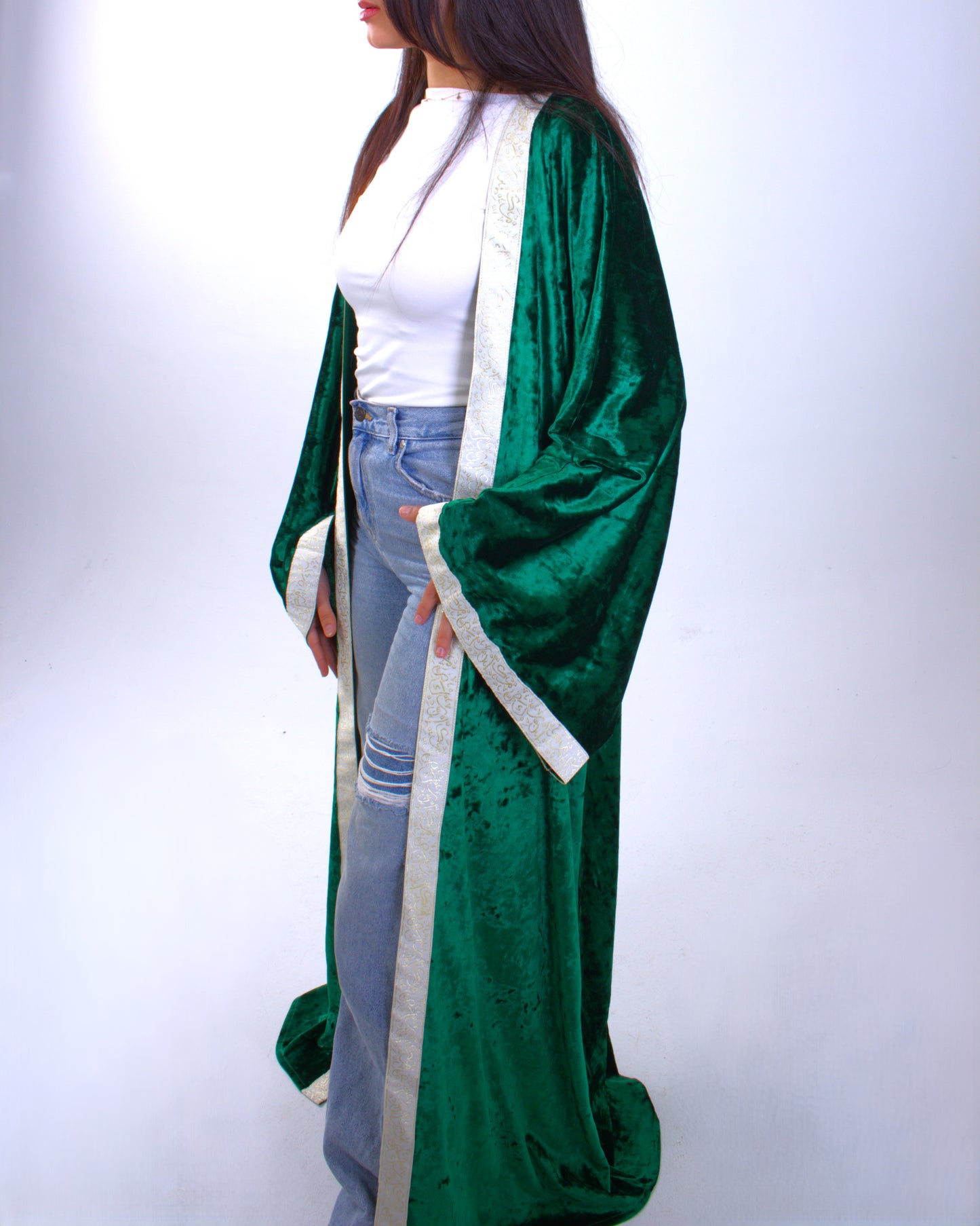 Noor Essence Kaftan - Green