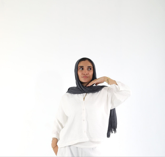 The flow top. - White
