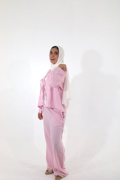 The Bow set - Pink